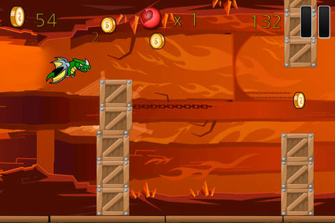 Flappy Dragon Saga - Tap to Fly Like Bird screenshot 3