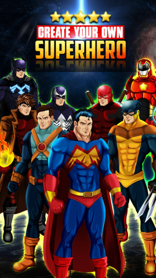 Create A Superhero - Super Hero Maker Games For Free Justice League edition
