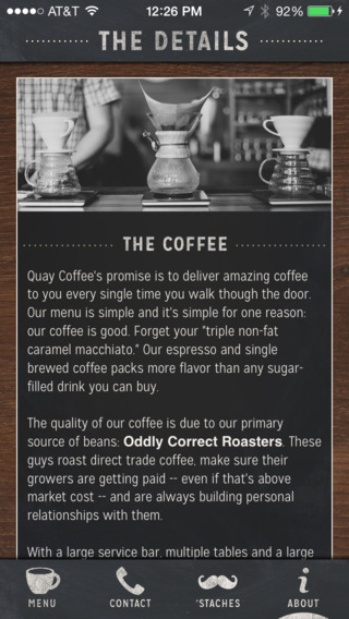 【免費生活App】Quay Coffee-APP點子