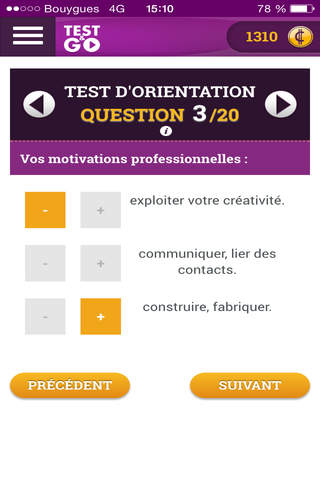 Test and Go : Orientation & QI screenshot 3