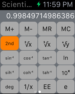 【免費工具App】Scientific Watch Calculator-APP點子