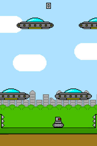 Mini Bot - Dodge The UFOs screenshot 4
