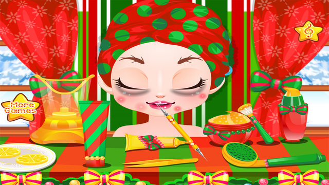 【免費遊戲App】Christmas Princess Makeover - Games for Girls-APP點子