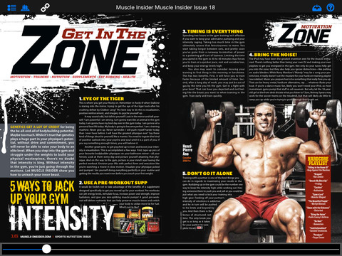 Muscle Insider Digital Magazine screenshot 3
