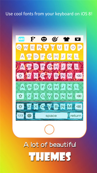 Emoji Keyboard-Smiley Pic Icons with Cool Fonts Color Themes