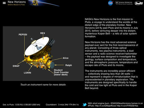 【免費教育App】New Horizons: a NASA Voyage to Pluto-APP點子