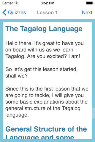 L-Lingo Learn Tagalog Filipino HD screenshot 2