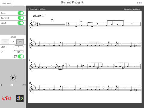 Jazz Trumpet Level 1 - Bits and Pieces 1, 2 & 3 screenshot 3