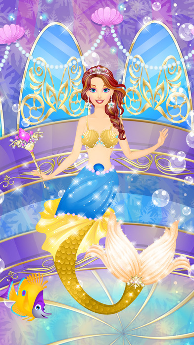 Ice Princess Mermaid Salon Spa Makeup And Dress Up Girls Makeover