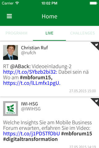 Mobile Business Forum 2015 screenshot 3