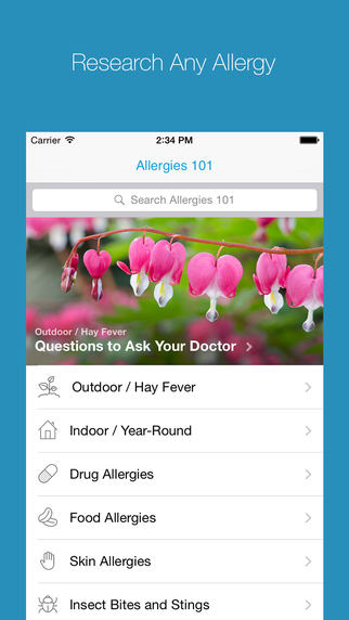 【免費健康App】WebMD Allergy-APP點子