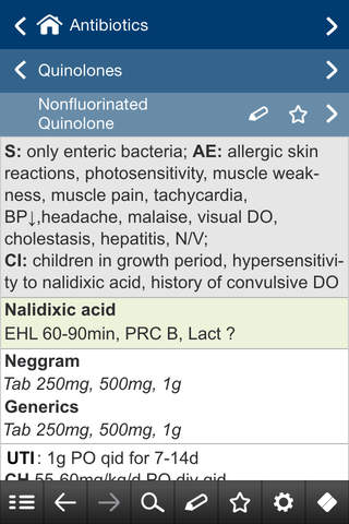 Antibiotics pocket screenshot 4