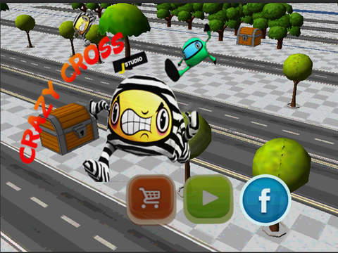 【免費遊戲App】Crazy Cross Road-APP點子