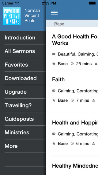 【免費生活App】The Sermons of Dr. Norman Vincent Peale-APP點子