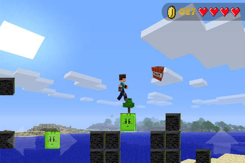 A Pixel Block Run - The Shock Game screenshot 4