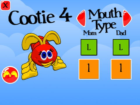 【免費遊戲App】Cootie Genetics!-APP點子