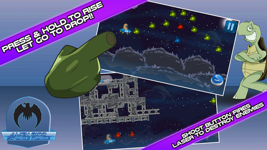 【免費遊戲App】Alien Birds Space Race: Endless Galaxy Adventure!-APP點子