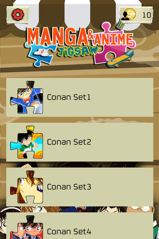 Jigsaw Manga & Anime Hd  - “ Japanese Puzzle Collection For Detective Conan  Cartoon “ screenshot 3