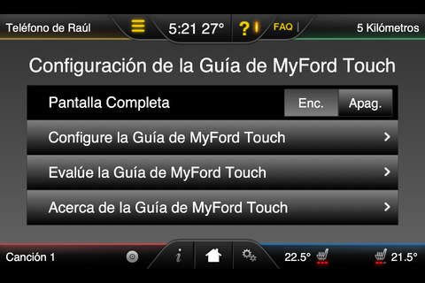Guía de MyFord Touch (Español) screenshot 4