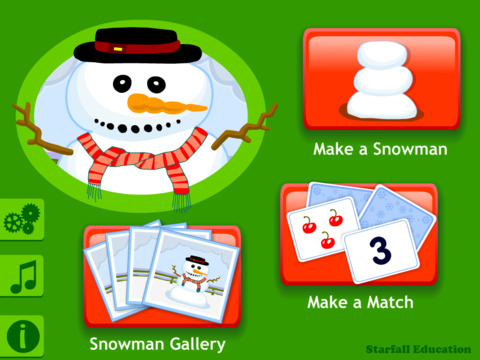 【免費教育App】Starfall Snowman-APP點子