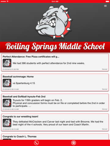 【免費教育App】Boiling Springs Middle School-APP點子