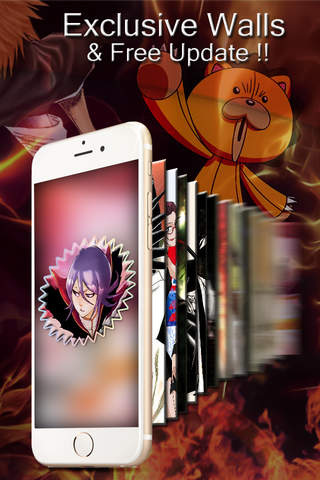 BlurLock – Manga & Anime : Blur Lock Screen Ichigo Photo Maker Bleach Wallpapers For Pro screenshot 3