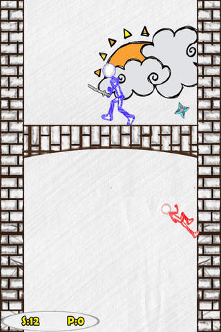 Amazing Fun Sketchman Run Game - HD screenshot 2