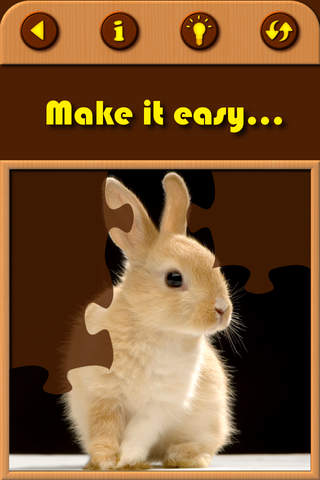 Bunny Jigsaw Puzzle Games for Kids for Free screenshot 3