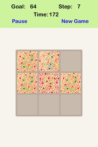 Color Blind 3X3 - Sliding Number Block screenshot 3