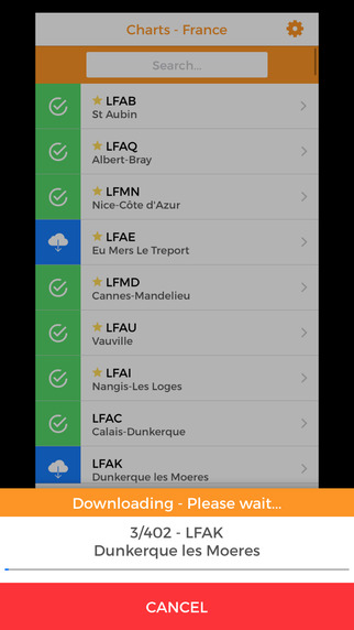 【免費交通運輸App】VFR & eAIP French Charts-APP點子