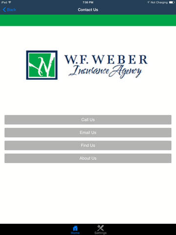 WF Weber Insurance screenshot 2