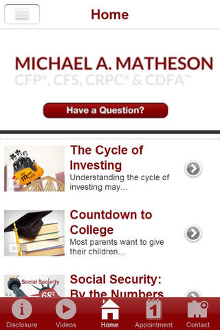 Michael A. Matheson screenshot 2