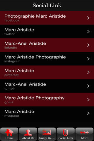 Marc Aristide Photographie screenshot 3