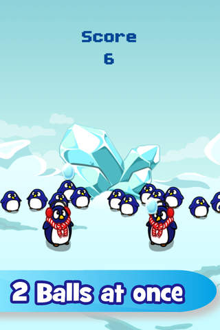 Ace Penguin Juggling - Snow Kick Juggle screenshot 2