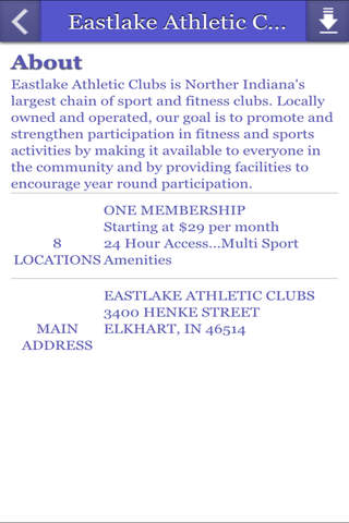Eastlake Athletic Clubs screenshot 2