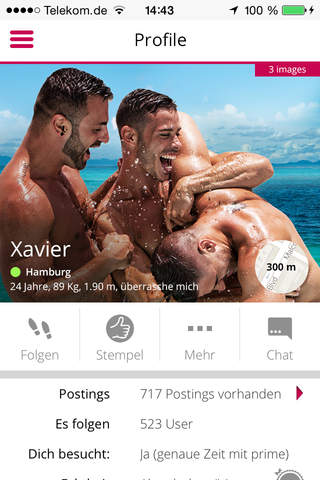 nearox - nearby gay life app screenshot 3
