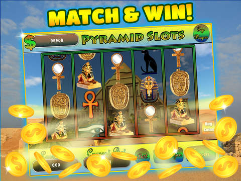 【免費遊戲App】Pharaoh's Pyramid Treasure Slots - A Mega Jackpot Bonanza Free-APP點子