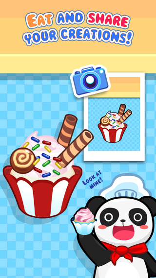 【免費遊戲App】My Cupcake Maker - Create, Decorate and Eat Sweet Cupcakes-APP點子