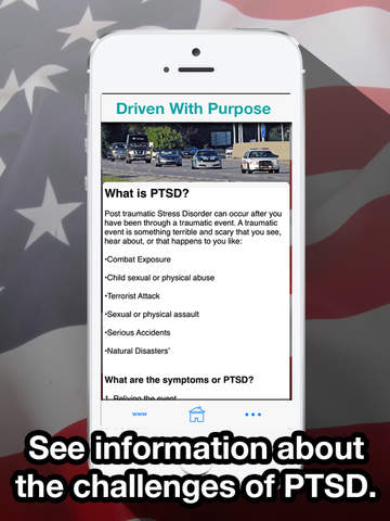 【免費生活App】Driven With Purpose: PTSD Awareness-APP點子