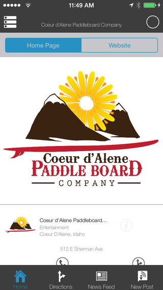 CDA Paddleboard