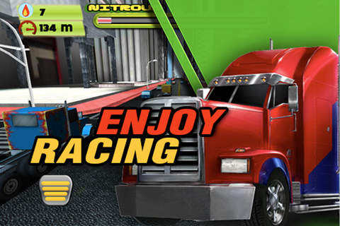 ` 4x4 Truck Nitro Racer Pro - Best Free 3D Racing Road Games screenshot 4