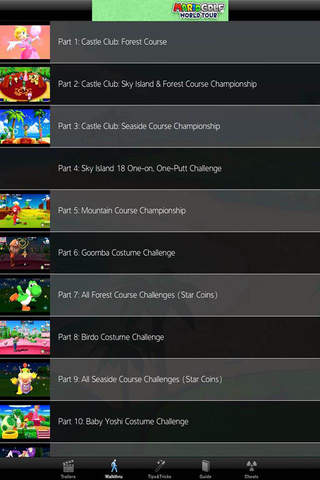 Game Cheats - Super Mario Golf World Tour Mushroom Hole Tournament Edition screenshot 2
