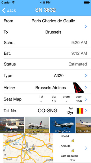 【免費旅遊App】Brussels Airport - iPlane Vluchtinformatie-APP點子