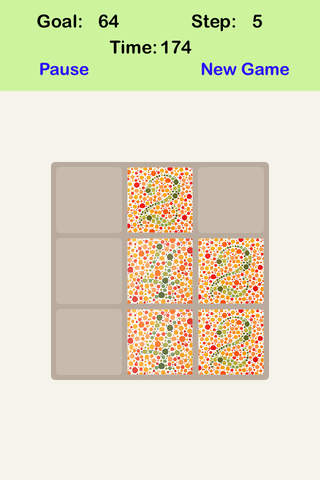 Color Blind 3X3 - Sliding Number Block screenshot 2