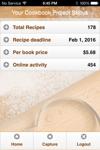 Custom Cookbook Web App screenshot 4