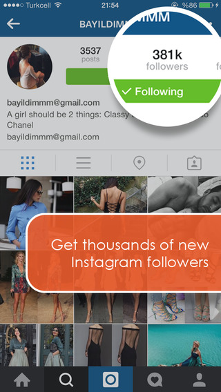 Get Followers for Instagram - Gain More Followers