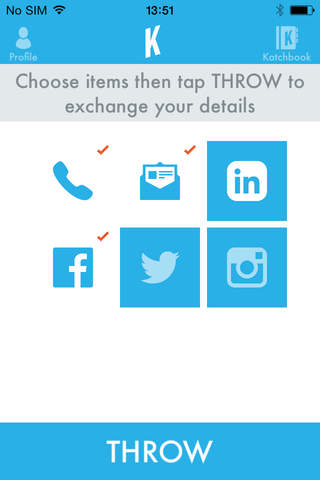 Katchit - Exchange your details in seconds screenshot 2