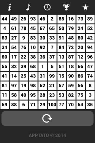 1 to 100 Numbers Challenge screenshot 3