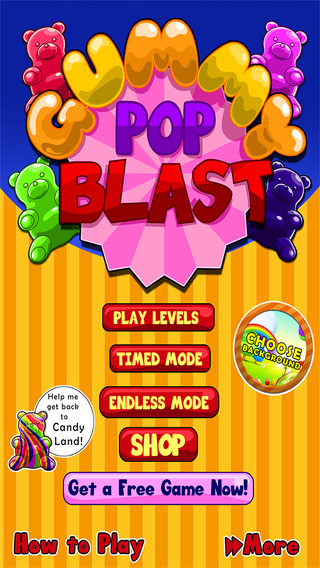 Gummy Pop Blast - Match 3 Jelly Fruit Candy