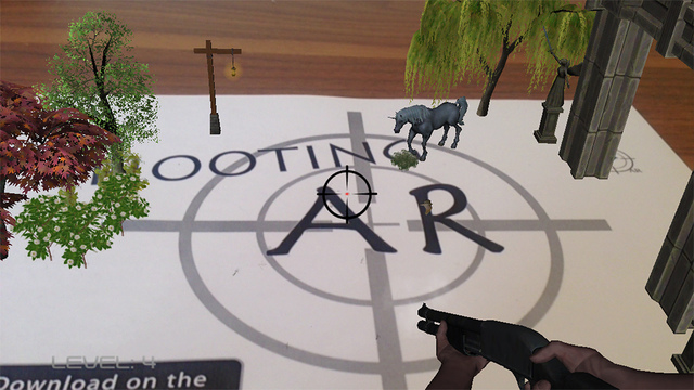 【免費遊戲App】Shooting AR-APP點子